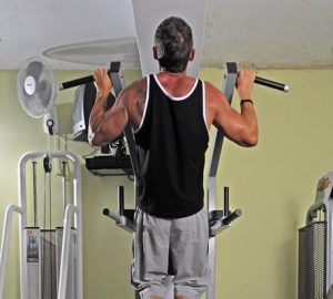 Chin Ups finished position